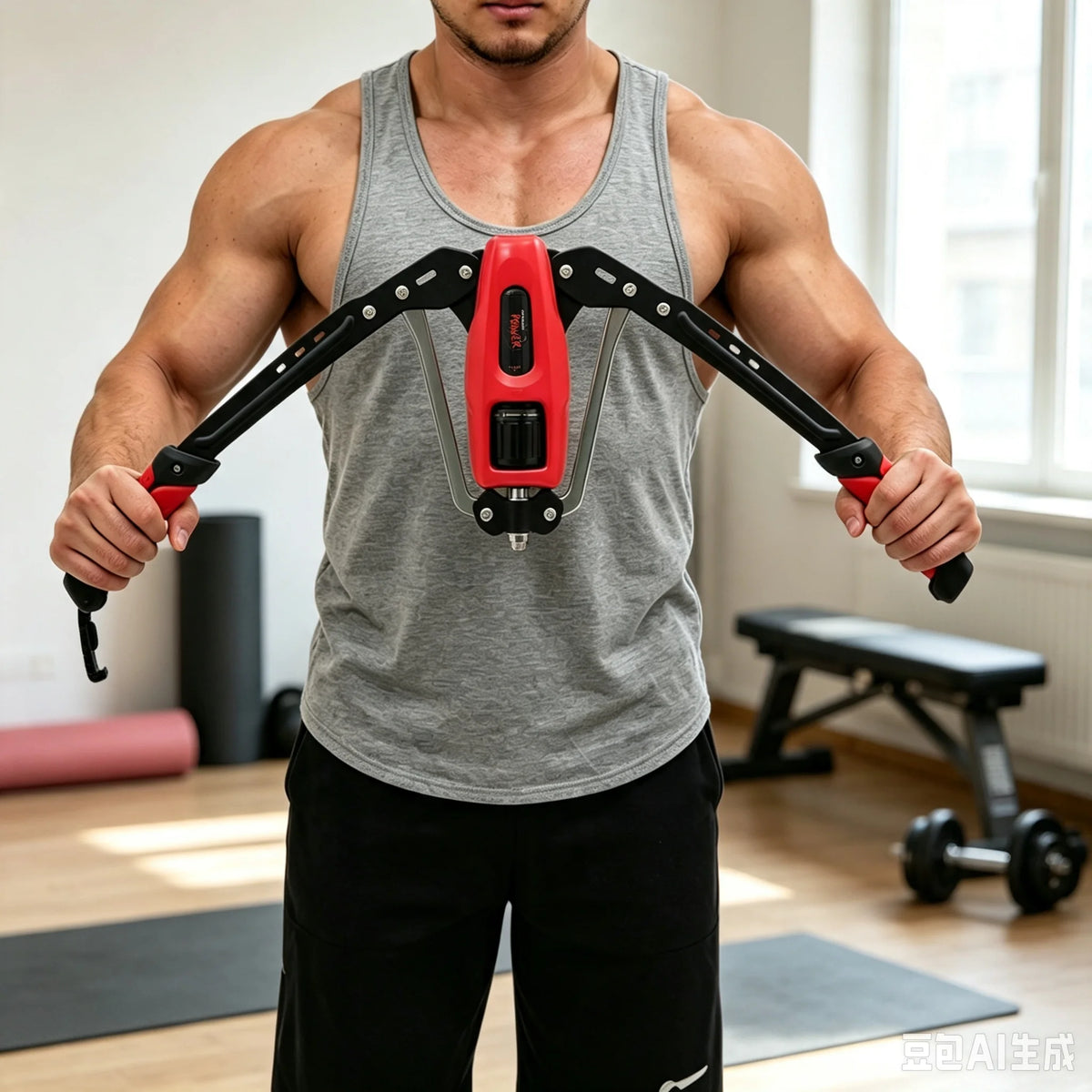 Hydraulic Arm Exerciser, Adjustable Hydraulic Cylinder Arm Trainer, Power Twister for Home Gyms, Office Workouts