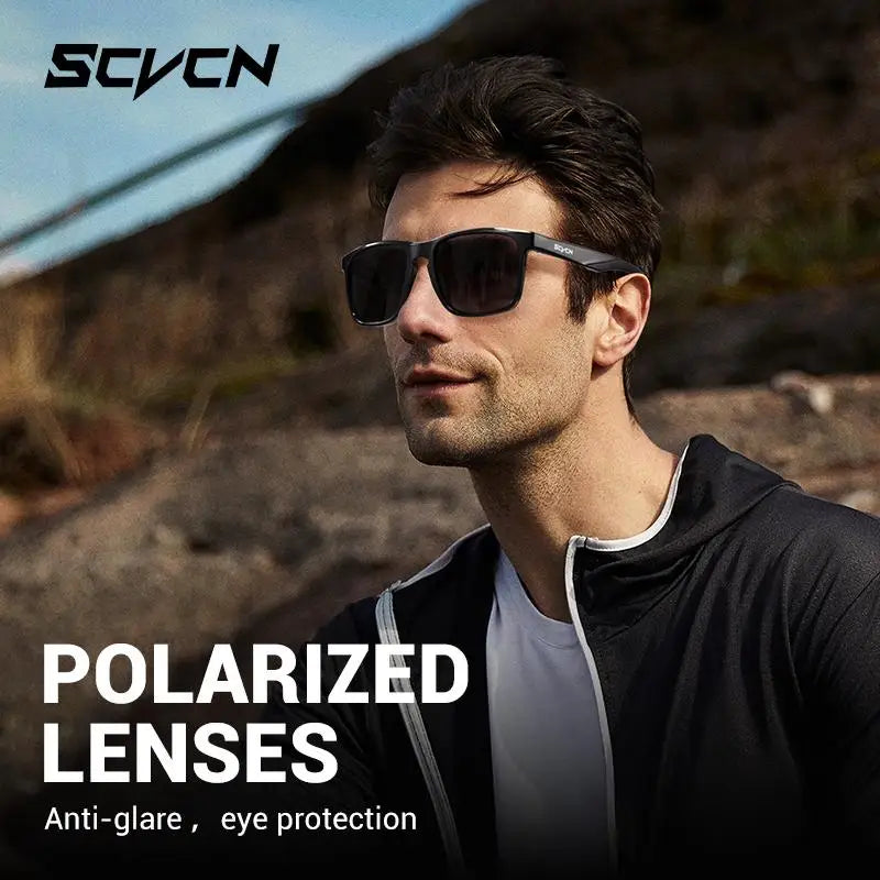 5PACK SCVCN Men's Polarized Outdoor Cycling Glasses  UV400 Sports Sunglasses for Mountain Biking, Fishing