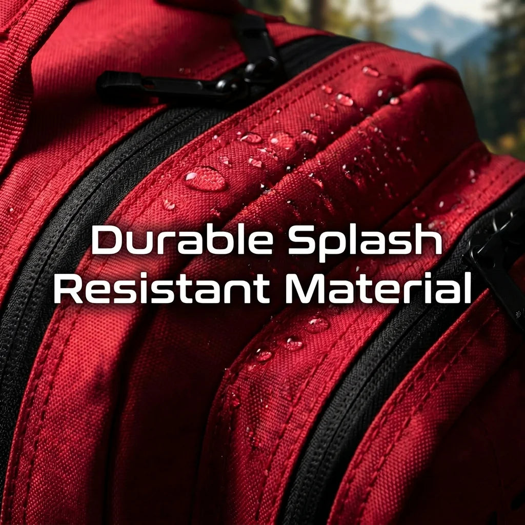 45L Large Capacity Tactical Gym Fitness Backpack For Men With MOLLE Webbing System Dual Cup Holders Outdoor Survival Hiking Camping Rucksack For Wilderness Trip Travel Daily Work Commute Outdoor Camping Activities Gear Storag