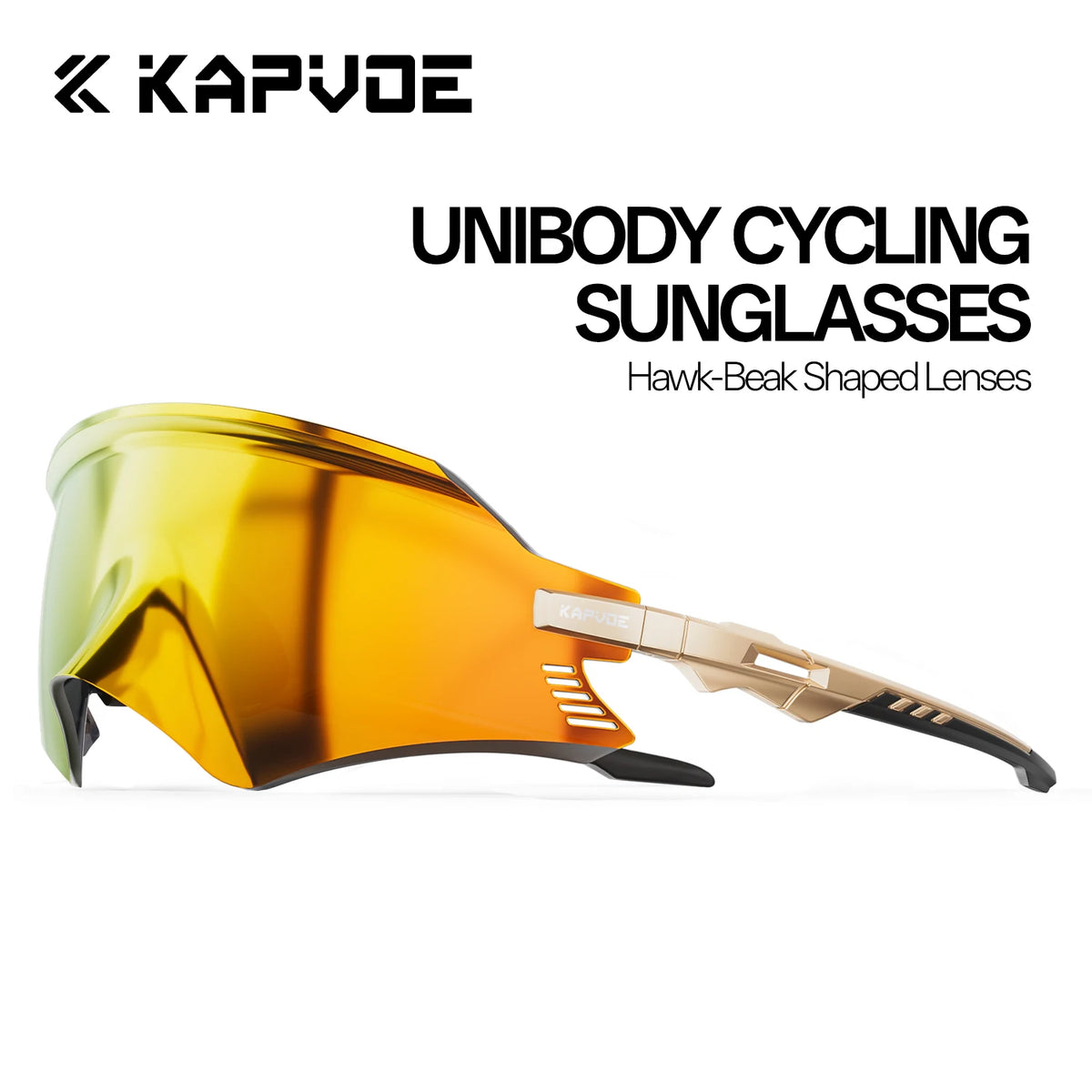 Kapvoe Cycling Sunglasses Hiking Eyewear Men's MTB Bike Bicycle Sunglasses UV400 for Women Outdoor Sport Goggles Running Pickleball Baseball Glasses