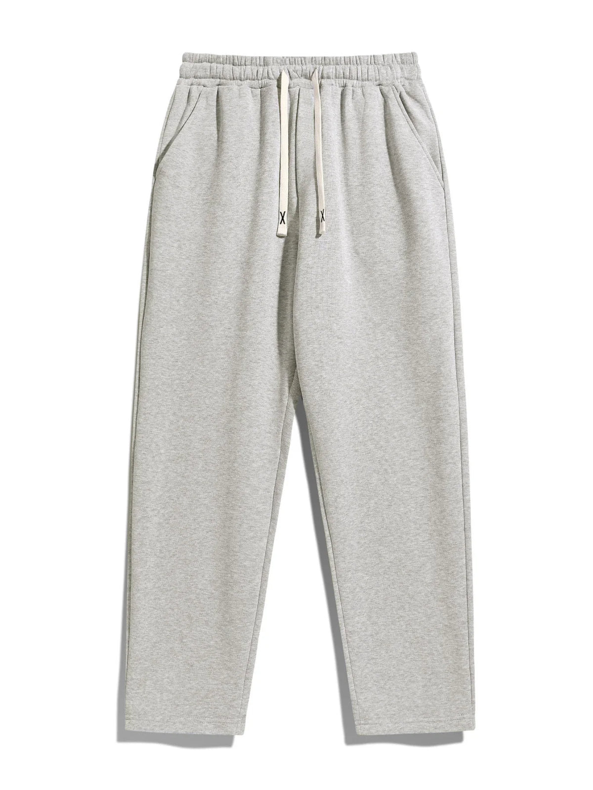 5-Piece Set Paired with Men's Casual Sports Pants, Windproof, Comfortable, Breathable Drawstring Waist Straight Leg Jogging Pants, Suitable for Outdoor Hiking, Tourism, Mountaineering, Gatherings and Other Activities.