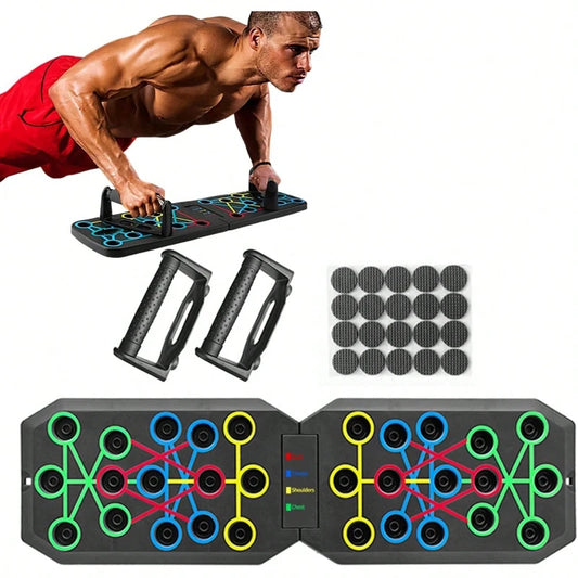 Solid Push Up Board Multi Functional Stands System Home Gym Chest Muscle Exercise for Men Women