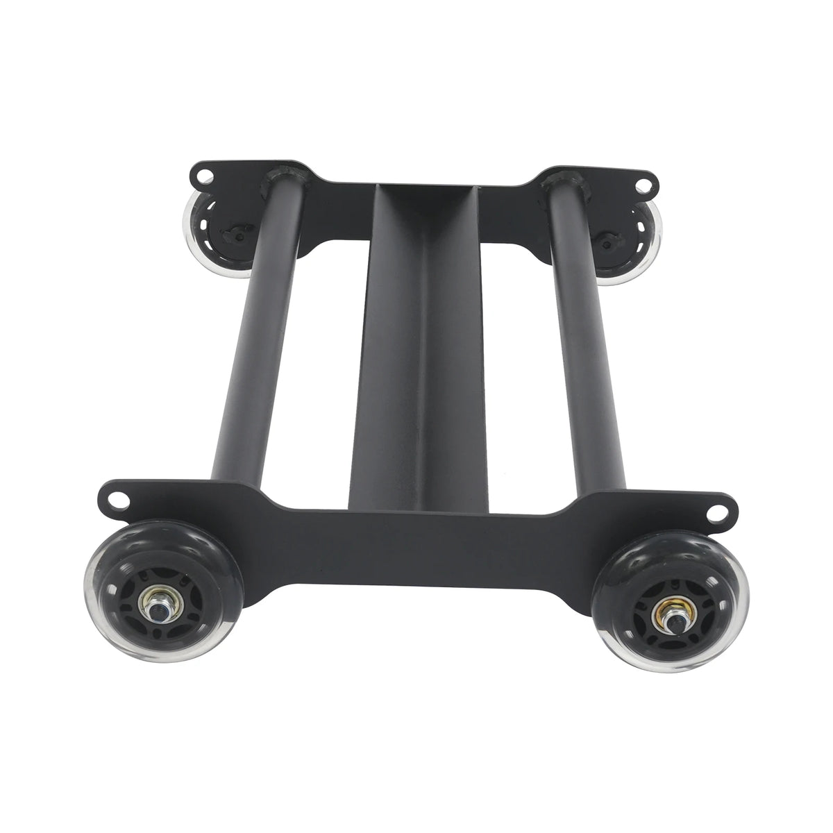 Abdominal Trainer 440lbs, Home Gym Core Workout Equipment with Wheels, 20x12.4in for Glutes Hamstrings Abs for Floor Workout