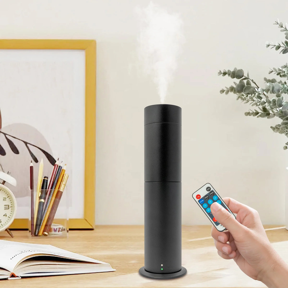 Fragrance Expander Remote Control Aromatherapy Machine 6 Gear Smart Scent Air Machine Used in Living Room/Study Room/Bathroom/Office/Library