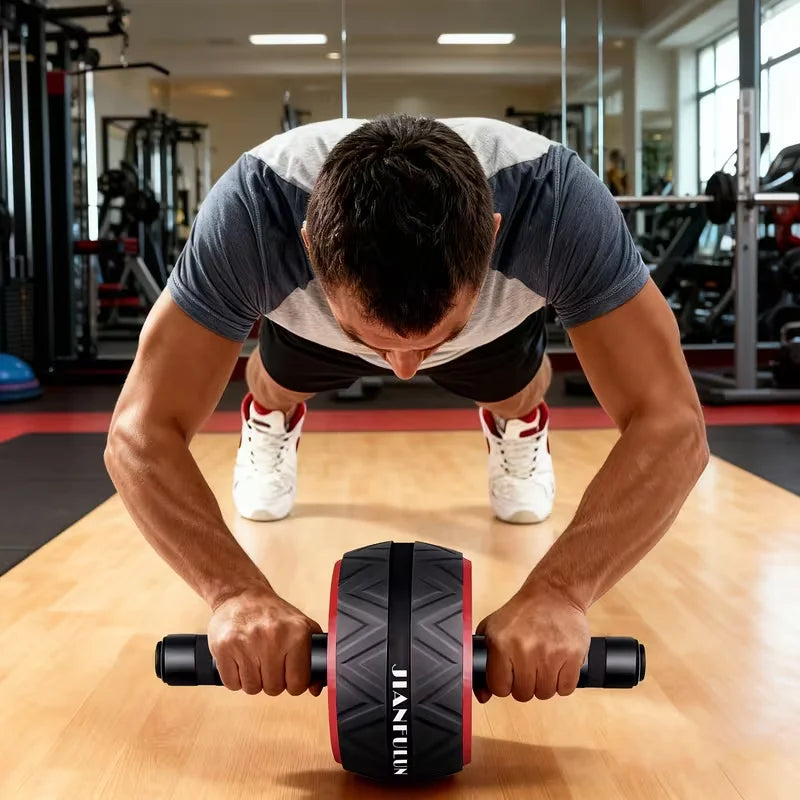 Abdominal Roller, Exercise Equipment for Core Strength Training, Home Fitness Wheel for Men and Women