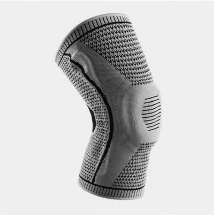 Nylon Outdoor Sports Silicone Knee Pads Summer Knee Basketball Men's Knee Professional Fitness Running Knitted Knee Pads 2026