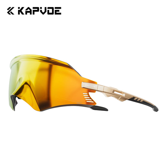 Kapvoe Cycling Sunglasses Hiking Eyewear Men's MTB Bike Bicycle Sunglasses UV400 for Women Outdoor Sport Goggles Running Pickleball Baseball Glasses